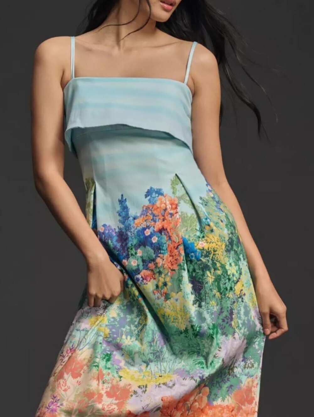 Gorgeous Floral Dress By Anthropologie *NWT *Size Medium - Picture 1 of 4